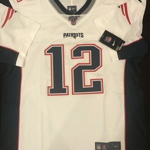 Stitched Tom Brady Patriots Jersey